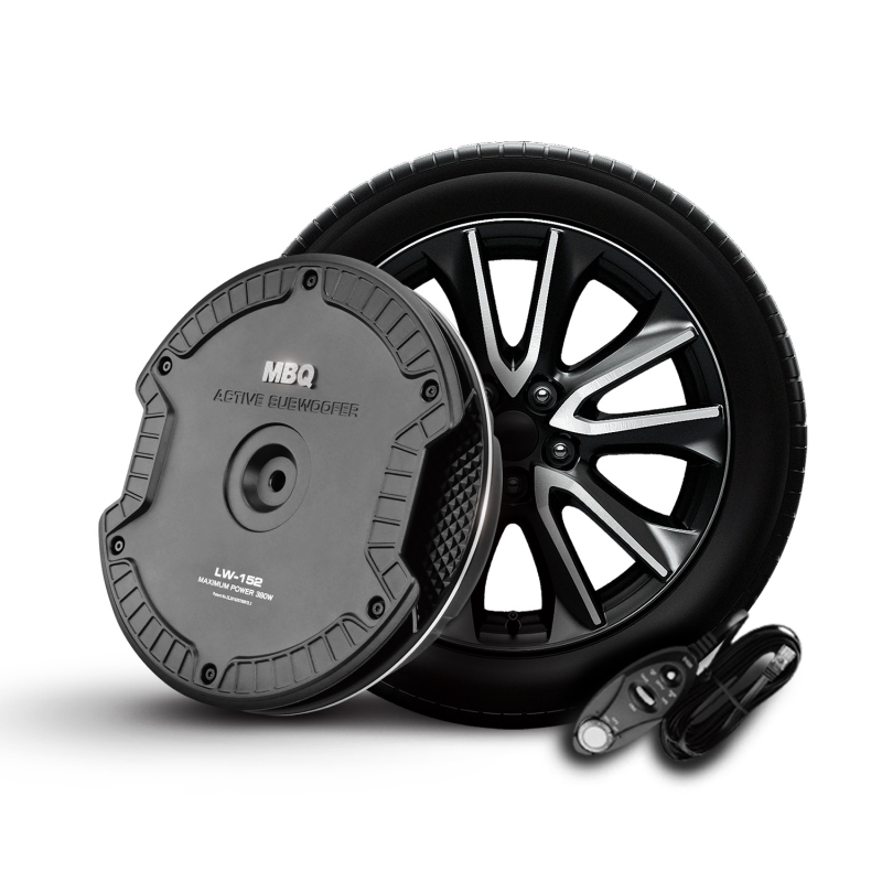 MBQ颠覆性产品轮毂备胎位汽车音响低音箱LW-152