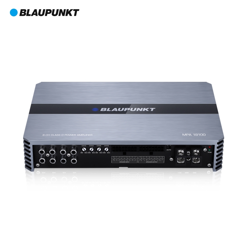 德国蓝宝（BLAUPUNKT）8通道D类功率放大器 MPA 18100